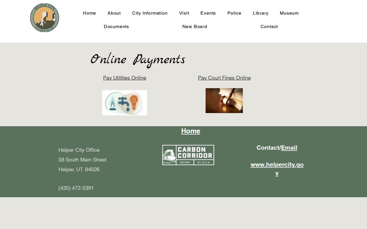 Helper court fine payment channel for local criminal records